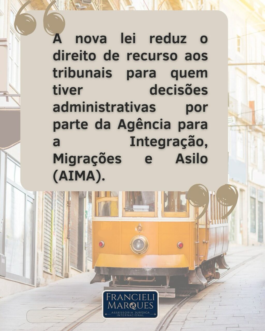 Instagram post from francielimarques.adv. This post is in position 5.